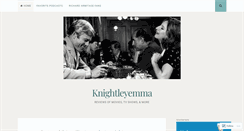 Desktop Screenshot of knightleyemma.com